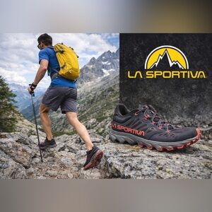 La Sportiva Helios III Men's Black Trail Running Shoes